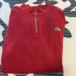 Lacoste Men's Red Sweater
